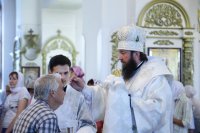 18-В канун праздника Преображения Господня Управляющий Усть-Каменогорской и Семипалатинской епархии возглавил Всенощное бдение в Андреевском кафедральном соборе