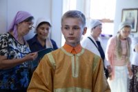 23-В канун праздника Преображения Господня Управляющий Усть-Каменогорской и Семипалатинской епархии возглавил Всенощное бдение в Андреевском кафедральном соборе