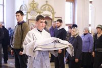 5-В праздник Крещения Господня епископ Амфилохий совершил Литургию и чин великого освящения воды в Андреевском кафедральном соборе