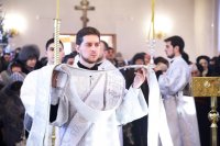 11-В праздник Крещения Господня епископ Амфилохий совершил Литургию и чин великого освящения воды в Андреевском кафедральном соборе