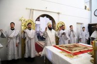 13-В праздник Крещения Господня епископ Амфилохий совершил Литургию и чин великого освящения воды в Андреевском кафедральном соборе