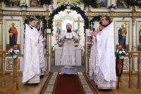 14-В праздник Крещения Господня епископ Амфилохий совершил Литургию и чин великого освящения воды в Андреевском кафедральном соборе