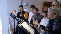 19-В праздник Крещения Господня епископ Амфилохий совершил Литургию и чин великого освящения воды в Андреевском кафедральном соборе