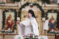 21-В праздник Крещения Господня епископ Амфилохий совершил Литургию и чин великого освящения воды в Андреевском кафедральном соборе