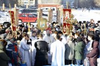 30-В праздник Крещения Господня епископ Амфилохий совершил Литургию и чин великого освящения воды в Андреевском кафедральном соборе