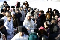 36-В праздник Крещения Господня епископ Амфилохий совершил Литургию и чин великого освящения воды в Андреевском кафедральном соборе