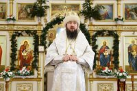38-В праздник Крещения Господня епископ Амфилохий совершил Литургию и чин великого освящения воды в Андреевском кафедральном соборе