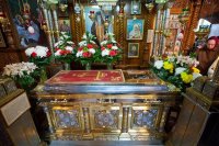 6-В неделю по Пасхе епископ Амфилохий принял участие в торжествах, посвященных преставлению ко Господу преподобного Севастиана Карагандинского
