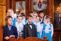 13-В неделю по Пасхе епископ Амфилохий принял участие в торжествах, посвященных преставлению ко Господу преподобного Севастиана Карагандинского