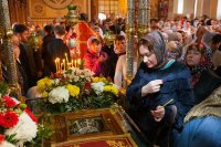 14-В неделю по Пасхе епископ Амфилохий принял участие в торжествах, посвященных преставлению ко Господу преподобного Севастиана Карагандинского