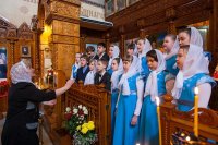 17-В неделю по Пасхе епископ Амфилохий принял участие в торжествах, посвященных преставлению ко Господу преподобного Севастиана Карагандинского