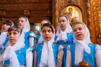 18-В неделю по Пасхе епископ Амфилохий принял участие в торжествах, посвященных преставлению ко Господу преподобного Севастиана Карагандинского