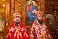 21-В неделю по Пасхе епископ Амфилохий принял участие в торжествах, посвященных преставлению ко Господу преподобного Севастиана Карагандинского
