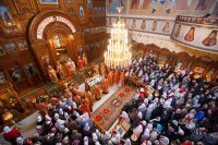 22-В неделю по Пасхе епископ Амфилохий принял участие в торжествах, посвященных преставлению ко Господу преподобного Севастиана Карагандинского