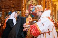 28-В неделю по Пасхе епископ Амфилохий принял участие в торжествах, посвященных преставлению ко Господу преподобного Севастиана Карагандинского
