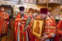 29-В неделю по Пасхе епископ Амфилохий принял участие в торжествах, посвященных преставлению ко Господу преподобного Севастиана Карагандинского
