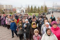 34-В неделю по Пасхе епископ Амфилохий принял участие в торжествах, посвященных преставлению ко Господу преподобного Севастиана Карагандинского