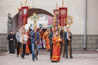 37-В неделю по Пасхе епископ Амфилохий принял участие в торжествах, посвященных преставлению ко Господу преподобного Севастиана Карагандинского