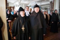 46-В неделю по Пасхе епископ Амфилохий принял участие в торжествах, посвященных преставлению ко Господу преподобного Севастиана Карагандинского