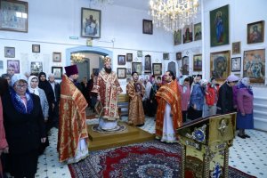 Архипастырский визит в город Семипалатинск. Божественная литургия в Знаменско-Абалацком Петропавловском женском монастыре