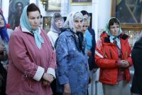 7-Архипастырский визит в город Семипалатинск. Божественная литургия в Знаменско-Абалацком Петропавловском женском монастыре
