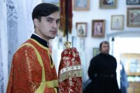 8-Архипастырский визит в город Семипалатинск. Божественная литургия в Знаменско-Абалацком Петропавловском женском монастыре