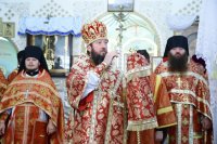 9-Архипастырский визит в город Семипалатинск. Божественная литургия в Знаменско-Абалацком Петропавловском женском монастыре