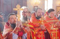 18-Управляющий Усть-Каменогорской епархией сослужил Главе Казахстанского Митрополичьего округа за освящением храма во имя новомучеников акмолинских
