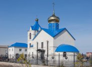 19-Управляющий Усть-Каменогорской епархией сослужил Главе Казахстанского Митрополичьего округа за освящением храма во имя новомучеников акмолинских