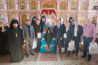 31-Управляющий Усть-Каменогорской епархией сослужил Главе Казахстанского Митрополичьего округа за освящением храма во имя новомучеников акмолинских