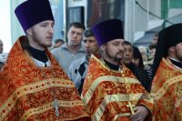 9-Божественная Литургия в день Собора новомучеников и исповедников Казахстанских в Спасо-Воскресенском кафедральном соборе Семипалатинска