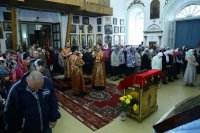15-Божественная Литургия в день Собора новомучеников и исповедников Казахстанских в Спасо-Воскресенском кафедральном соборе Семипалатинска