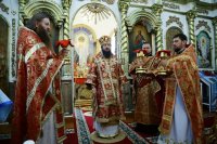 31-Божественная Литургия в день Собора новомучеников и исповедников Казахстанских в Спасо-Воскресенском кафедральном соборе Семипалатинска