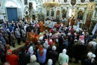 33-Божественная Литургия в день Собора новомучеников и исповедников Казахстанских в Спасо-Воскресенском кафедральном соборе Семипалатинска