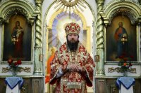 39-Божественная Литургия в день Собора новомучеников и исповедников Казахстанских в Спасо-Воскресенском кафедральном соборе Семипалатинска