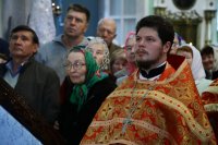 40-Божественная Литургия в день Собора новомучеников и исповедников Казахстанских в Спасо-Воскресенском кафедральном соборе Семипалатинска