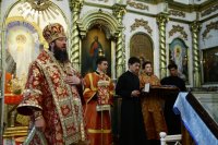 42-Божественная Литургия в день Собора новомучеников и исповедников Казахстанских в Спасо-Воскресенском кафедральном соборе Семипалатинска