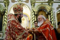 43-Божественная Литургия в день Собора новомучеников и исповедников Казахстанских в Спасо-Воскресенском кафедральном соборе Семипалатинска