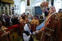 47-Божественная Литургия в день Собора новомучеников и исповедников Казахстанских в Спасо-Воскресенском кафедральном соборе Семипалатинска