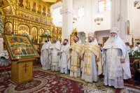 2-Епископ Амфилохий принял участие в торжествах по случаю 20-летия возвращения Вознесенского собора Алма-Аты Православной Церкви Казахстана