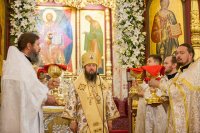 10-Епископ Амфилохий принял участие в торжествах по случаю 20-летия возвращения Вознесенского собора Алма-Аты Православной Церкви Казахстана