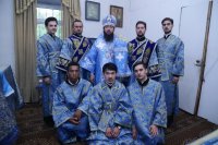 21-Радуйся, Пречистая, весь мир рождеством Своим возвеселившая