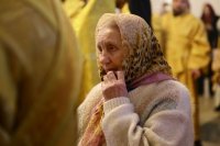 9-В Прощеное воскресенье епископ Амфилохий совершил Литургию в Андреевском соборе Усть-Каменогорска