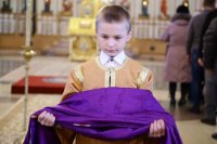 14-В Прощеное воскресенье епископ Амфилохий совершил Литургию в Андреевском соборе Усть-Каменогорска
