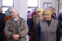 15-В Прощеное воскресенье епископ Амфилохий совершил Литургию в Андреевском соборе Усть-Каменогорска