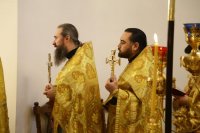 24-В Прощеное воскресенье епископ Амфилохий совершил Литургию в Андреевском соборе Усть-Каменогорска