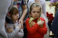 26-В Неделю четвертую Великого поста епископ Амфилохий совершил Литургию свт. Василия Великого в главном храме Усть-Каменогорска – Андреевском соборе