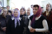 32-В Неделю четвертую Великого поста епископ Амфилохий совершил Литургию свт. Василия Великого в главном храме Усть-Каменогорска – Андреевском соборе
