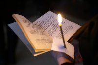 11-Начало чтения Великого покаянного канона в Андреевском кафедральном соборе Усть-Каменогорска