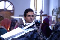 12-Начало чтения Великого покаянного канона в Андреевском кафедральном соборе Усть-Каменогорска
